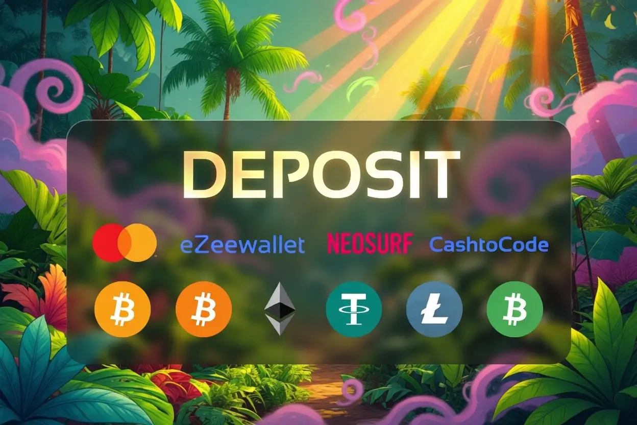 Deposit options Bitcoin Neosurf eZeeWallet
